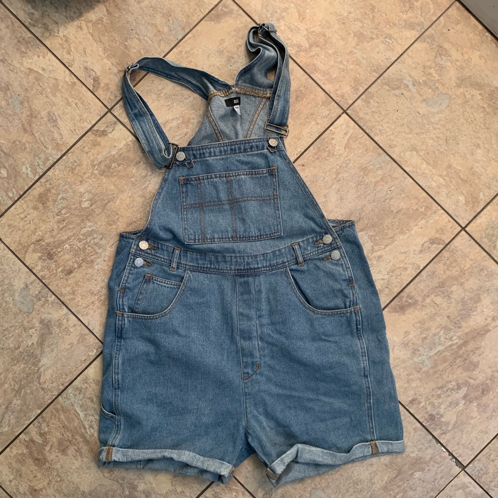 BDG denim overalls